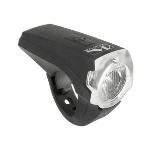 M-Wave Phare de vélo APOLLON K 1.1 USB LED à batterie noir - Publicité