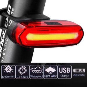 Lumiere Velo Ensemble, Eclairage Velo a LED Puissant Kit, Lampe Velo IPX5  Etanche Feux de Vélo Rechargeables par USB, Lumière Velo Route Avant et  Arrière pour Hommes et Femmes Enfant 4/6 Modes 