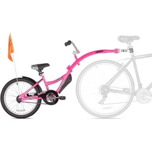 WeeRide Remorque de velo enfant Tandem Copilot Pink 20 pouces