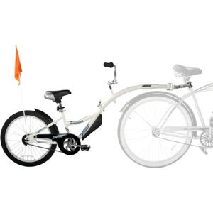 WeeRide Remorque de velo enfant Tandem Copilot White