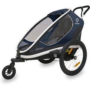 hamax Remorque de velo enfant Outback ONE dossier reglable Navy Blue 2022