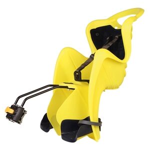 Siège vélo enfant arrière Mr Fox B-fix Frame mount Yellow HI VIZ