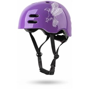 PROMETHEUS BICYCLES® Casque de velo enfant T.S 52-55 cm violet