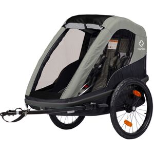 hamax Remorque de vélo enfant Avenida olive green