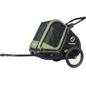 hamax Remorque de velo pour chien Pluto M green/black