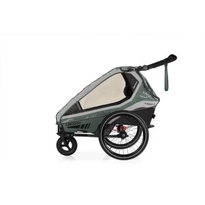 Qeridoo® Habillage pluie pour remorque de velo enfant Kidgoo 2