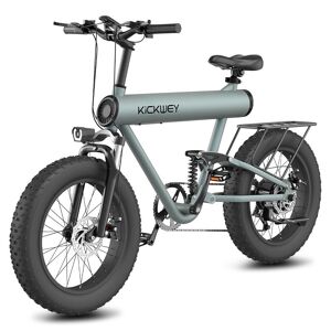 EU e-bike boutique Kickwey K20 vélo électrique 1000W 48V 15AH gros pneu Ebike hors route montagne meilleur vélo électrique pour adultes avec siège arrière - Publicité