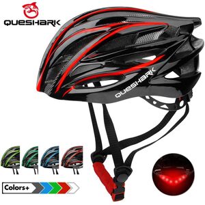 – casque de cyclisme ultraléger à Led, avec feu arrière, pour vtt, vélo de route, ventilé, moto, casquette de sécurité