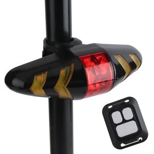 Banggood u arrière sans fil Smart Bike Taillight avec signal de virage à distance, feux de signalisation, feu arrière LED pour vé - Publicité