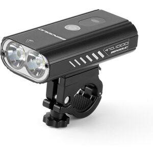 Banggood Phare de vélo de 1000-1600 lumens. Ultra-léger, résistant à l'eau (IPX5) et rechargeable par USB. Lampe LED avant de vél - Publicité