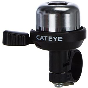 CatEye Pb-1000 Wind-Bell Sonnette de vélo Unisexe, Argent/Noir, Taille Unique - Publicité