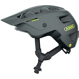 Abus Casque MTB MoDrop MIPS casque de vélo robuste avec protection contre les chocs pour VTT ajustement individuel unisexe gris mat, S - Publicité