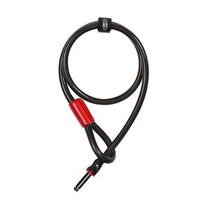 Abus Câble à encastrer pour antivol de Cadre Adaptor Cable 12/100 Antivol pour vélo, Longueur 100 cm câble en Acier de 12 mm, Noir - Publicité