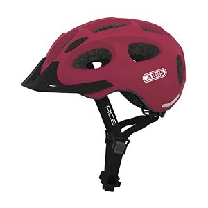 Abus Unisex Youn-i Ace Casque de vélo, Rouge (Cherry Red), L (56-61 cm) EU - Publicité