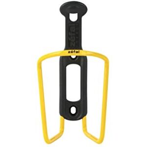 Zéfal ZEFAL Aluplast, Porte bidon vélo Aluminium, 7 Couleurs Unisex-Adult, Jaune - Publicité