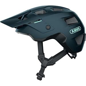 Abus MTB-Helm MoDrop casque de vélo robuste avec une bonne ventilation pour les VTTistes ajustement individuel pour hommes et femmes bleu foncé mat, M - Publicité