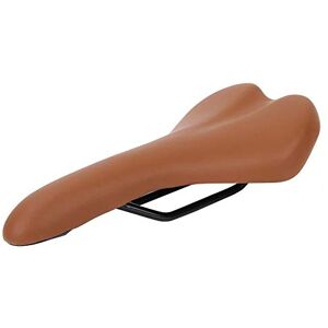 Yosoo Health Gear Housse de Selle de vélo Marron en Cuir synthétique Confortable de Rechange pour vélo de Route ou vélo avec équipement Fixe (Marron) - Publicité