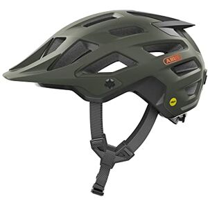 ABUS MTB-Helm Moventor 2.0 MIPS Casque de vélo avec protection contre les chocs pour l'utilisation tout-terrain Casque All-Mountain, unisexe Vert foncé, taille S - Publicité