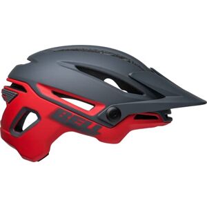 BELL Sixer Casques de vélo Unisexe-Adulte, Gris Mat/Rouge, s - Publicité