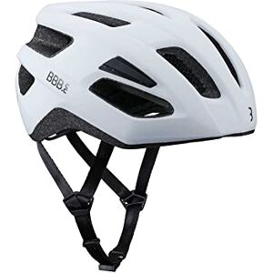 BBB Cycling Kite 2.0  Casque de vélo de Route et de VTT avec moustiquaires, visière Amovible, léger, certifié CE, pour Homme et Femme, Taille S (52-55 cm) Blanc Mat Unisexe, (52-55cm) - Publicité