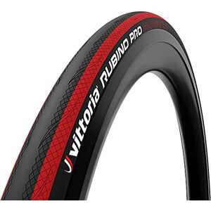 Vittoria Pneu 700X25C Rubino Pro Graphene 2.0 Unisex-Adult, Noir Rouge, Taille Unique - Publicité