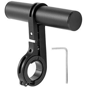 Gasea 10cm Longeur Extension de Guidon de Vélo Extender Bracket Lampe Lumière Téléphone Support d'Extension pour Guidon de Vélo avec Support en Alliage d'Aluminium pour Guidon de 25,5mm à 31,5mm - Publicité