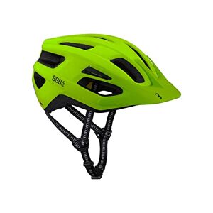 Bbb Cycling Bike Dune  Casque de Cyclisme de Route et de Montagne MIPS avec visière légère et Amovible, certifié CE, pour Homme et Femme, Taille L (58-61 cm), néon, Jaune Mat 2.0 - Publicité