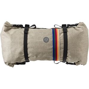 AGU Sacoche de Guidon pour Vélo Bikepacking, Sacoche de Guidon 17 litres, Hydrofuge, Réfléchissante, Montage Simple, 100% Polyester Recyclé Vintage - Publicité