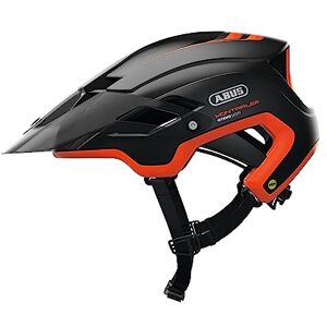 ABUS MonTrailer Mips Casque de Mountain Bike Casque de Vélo robuste pour Vélo Tout-Terrain Unisexe Orange, Taille M - Publicité