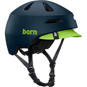 Bern Mixte Brentwood 2.0 Matte Muted Teal Visor Medium Casque, Bleu Marine, M EU - Publicité