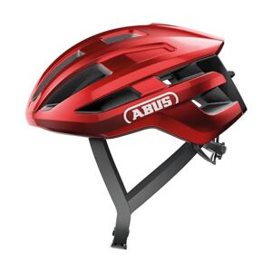 ABUS Casque de vélo de course PowerDome casque de vélo léger avec système d'aération intelligent et profil aérodynamique Made in Italy pour hommes et femmes Rouge, taille S - Publicité
