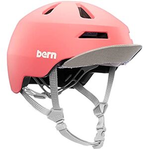 BERN Nino 2.0 Casque Jeunesse Unisexe, Matte Grapefruit, M - Publicité