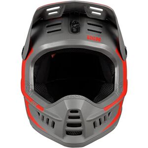 IXS XACT Evo Casque Intégral VTT/BMX Adulte Unisexe, Red-Graphite, S/M (53-56cm) - Publicité