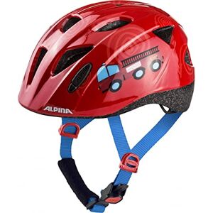 ALPINA Unisexe Enfants, XIMO Casque de vélo, firefighter gloss, 47-51 cm - Publicité