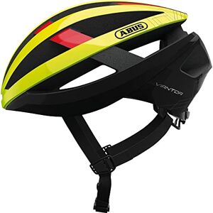 ABUS Viantor Casque de Route Casque de vélo Sport pour Débutants Unisexe Jaune, taille S - Publicité