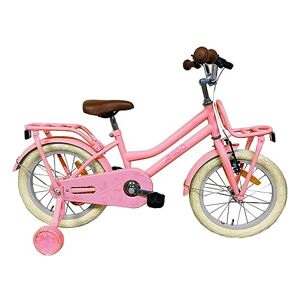 AMIGO Bella Vélo Enfant Vélo Fille 14" 24cm Frein à Rétropédalage Saumon - Publicité