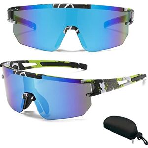 WDJLNZB Lunette de Cyclisme Polarisées, Lunette Velo Route, Lunette Sport  Homme Femme, Coupe Vent et Anti Buée Anti UV 400, pour Course à Pied,  Cyclisme, Pêche, Beachvolleyball (C) : : Sports et