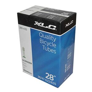 XLC Fahrradschlauch 27/28 X 1 1/8-1.75 28/47-622/635 AV 35 Pieces de Velo Mixte, Noir - Publicité
