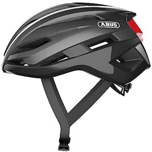 ABUS StormChaser Casque de Route Casque de Vélo léger et confortable pour Cyclisme professionnel Unisexe Gris Foncé, Taille S - Publicité