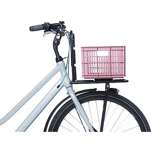 Basil B.V. Crate Boîte à vélo Unisexe pour Adulte, Rose, 40,4 x 29,8 x 20,2 cm - Publicité