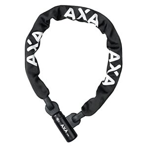 AXA Linq 100 Antivol de vélo, Chaîne antivol, Cadenas pour vélo et scooter, Sécurité 14 sur 15, 100 cm x 9,5 mm, Housse en polyester noir - Publicité