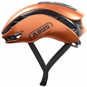 ABUS Casque de vélo de course GameChanger 2.0 Casque aérodynamique haute performance avec aérodynamisme et ventilation optimisés pour hommes et femmes Taille M, Orange - Publicité