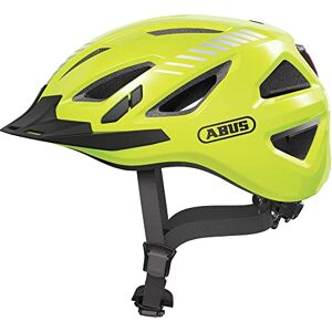 ABUS 86868 Casque de vélo, jaune (Signal Yellow), L (56-61 cm) - Publicité