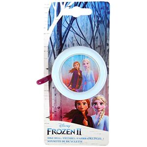 Kubbinga CZ Frozen 2 Die Eiskönigin Anna & Elsa Mädchen Kinder Fahrrad-Klingel - Publicité