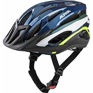 Alpina Sports SMU Casque de vélo Adulte Unisexe, Bleu foncé/Fluo, 58-61 - Publicité