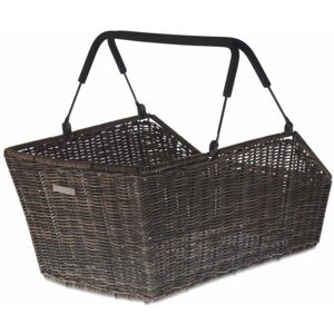 Panier amovible osier à anse arrière Basil cento multisystem 22L Marron - Publicité