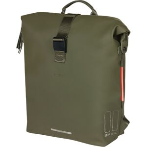 Sacoche de porte-bagages réfléchissante Basil Soho Led Nordlicht 17L Vert - Publicité