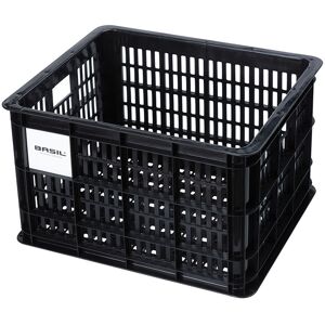 Panier plastique Basil Crate 34 x 40 x 25 cm Noir - Publicité