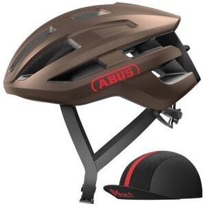 Casque vélo Abus PowerDome ACE Marron - Publicité