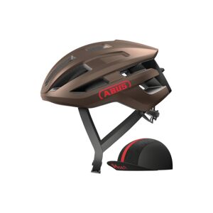 Casque vélo Abus PowerDome ACE Marron - Publicité